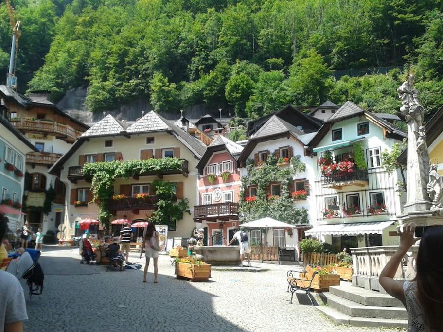 Ferienwohnung Apartma Traumblick Obertraun Exterior foto