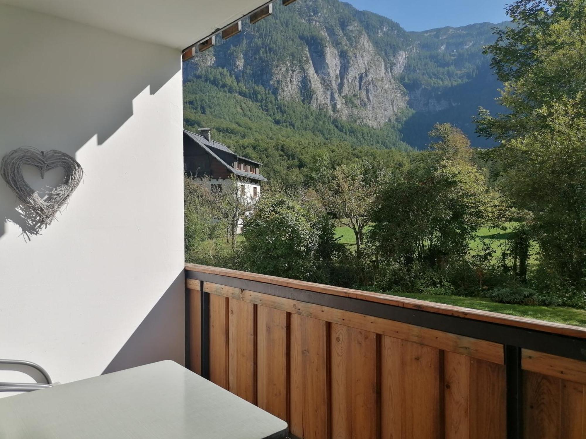Ferienwohnung Apartma Traumblick Obertraun Exterior foto
